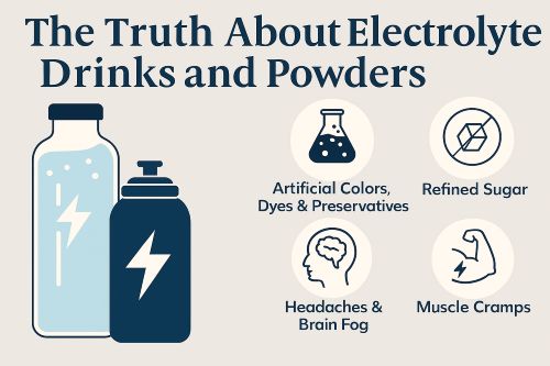 the truth about electrolyte powders and drinks